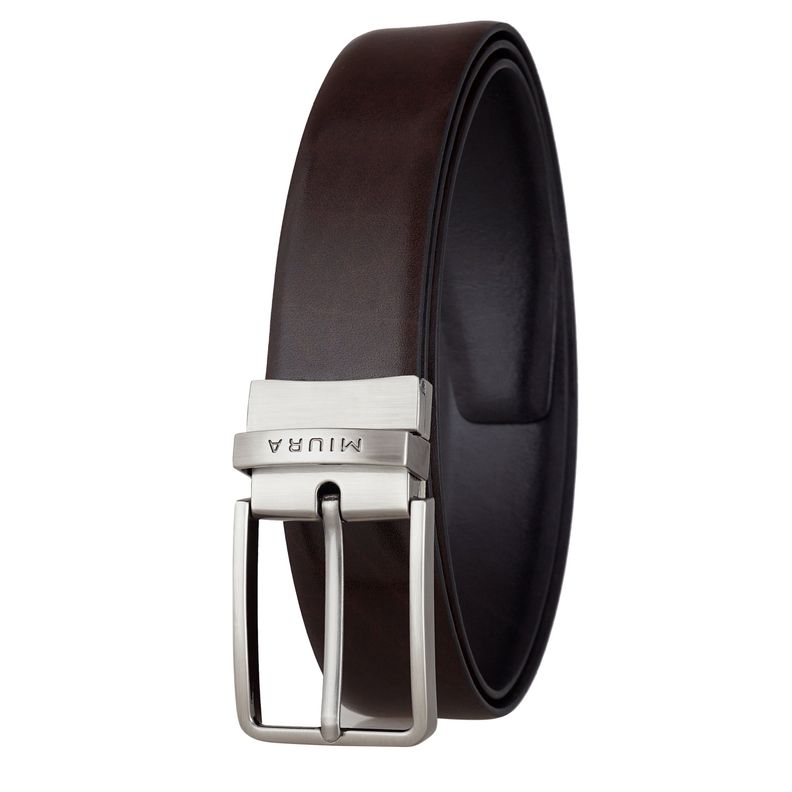 Cinturón Hombre Miura Ares Reversible 100% Cuero Natural-4