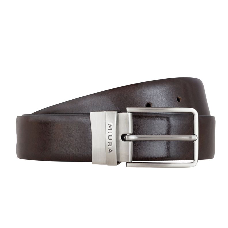 Cinturón Hombre Miura Ares Reversible 100% Cuero Natural-7