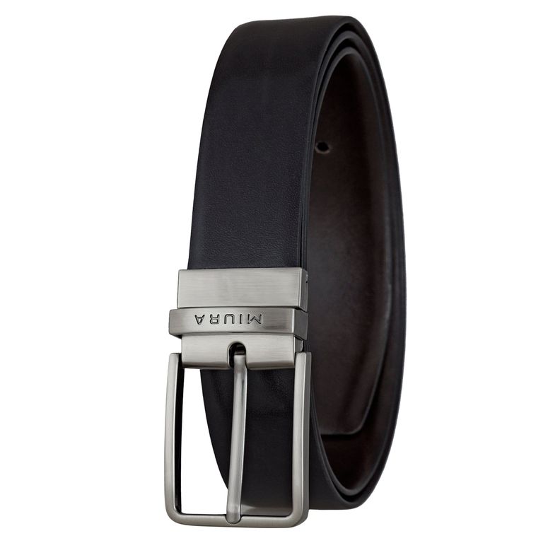 Cinturón Hombre Miura Ares Reversible 100% Cuero Natural-8