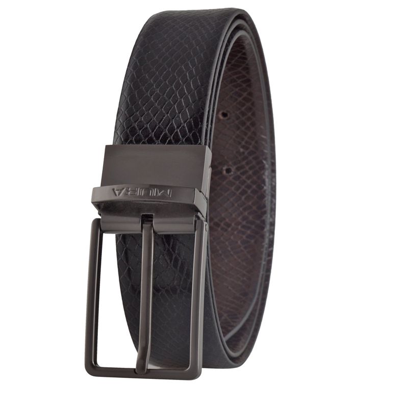 Cinturón Reversible Hombre Miura Mod. Ajax 100% Cuero Natural-1
