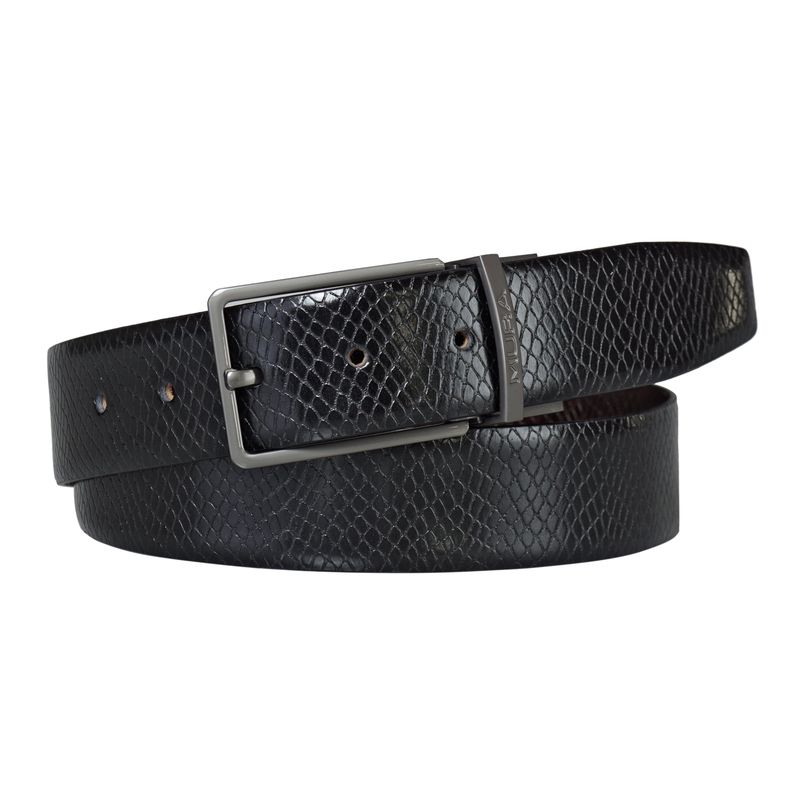 Cinturón Reversible Hombre Miura Mod. Ajax 100% Cuero Natural-5