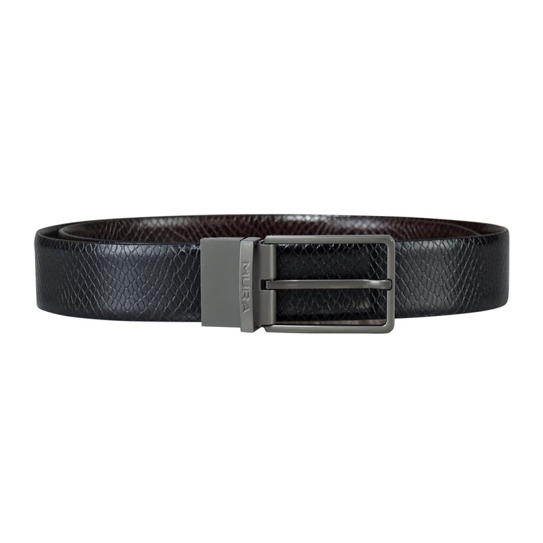 Cinturón Reversible Hombre Miura Mod. Ajax 100% Cuero Natural-7
