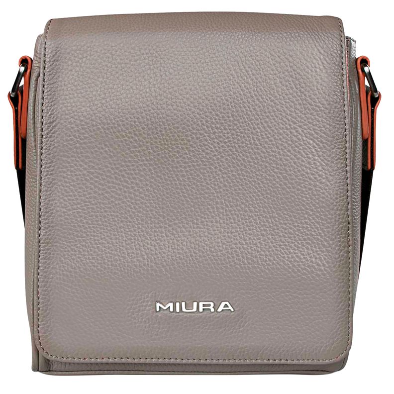 Bolso Hombre Miura Mod. Ural 100% Cuero Natural-0