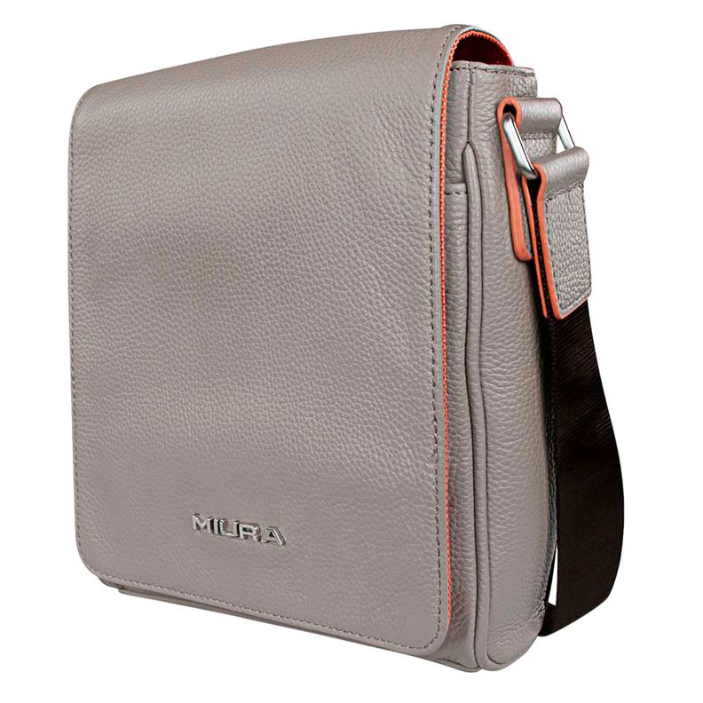 Bolso Hombre Miura Mod. Ural 100% Cuero Natural-1