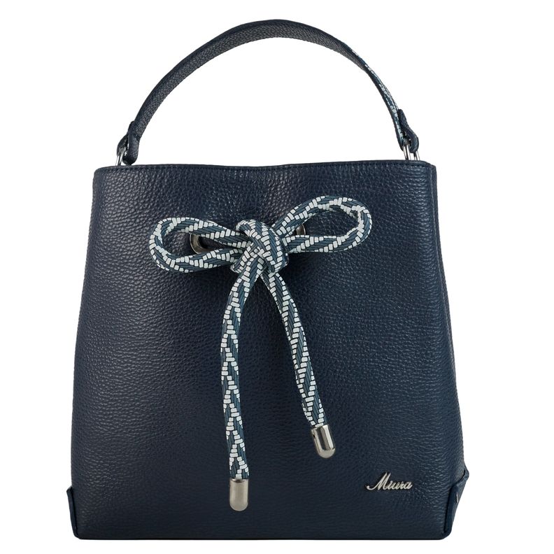 Cartera Mujer Miura Mod. Etna 100% Cuero Natural-0
