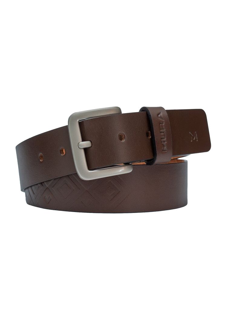 Cinturon Hombre Miura Mod. Neko 100% Cuero Natural