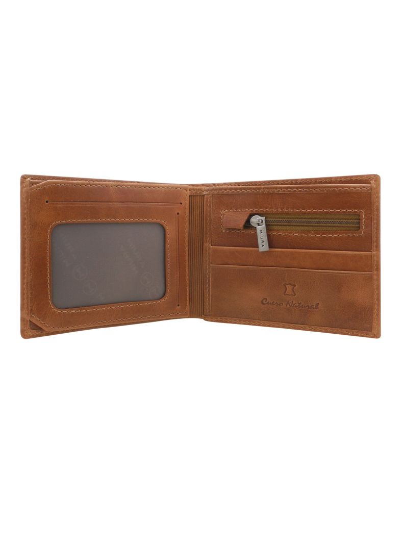 Billetera Hombre Miura Mod. Gerard 100% Cuero Natural con protección RFID-1