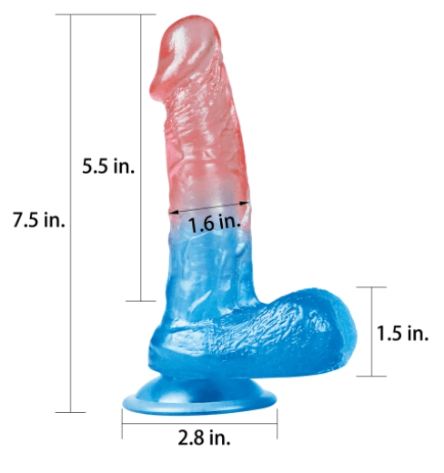Dildo Dazzle Studs 19cm LOVETOY-1