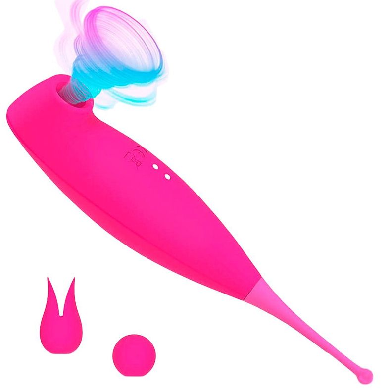 Vibrador y Succionador 2 en 1 -0