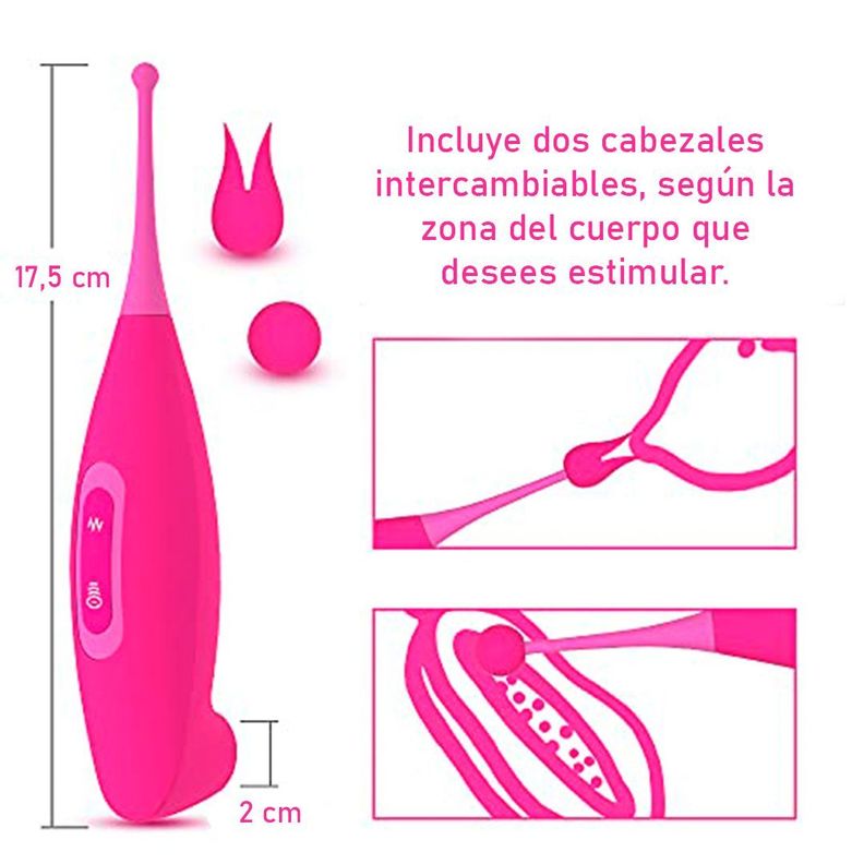 Vibrador y Succionador 2 en 1 -2