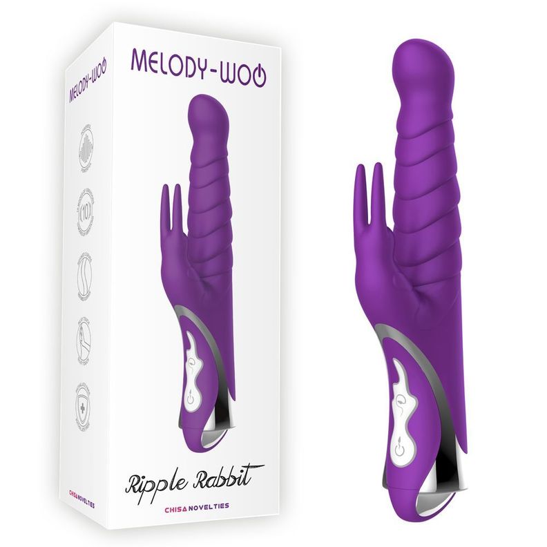 Vibrador Rotador Ripple Melody  -0