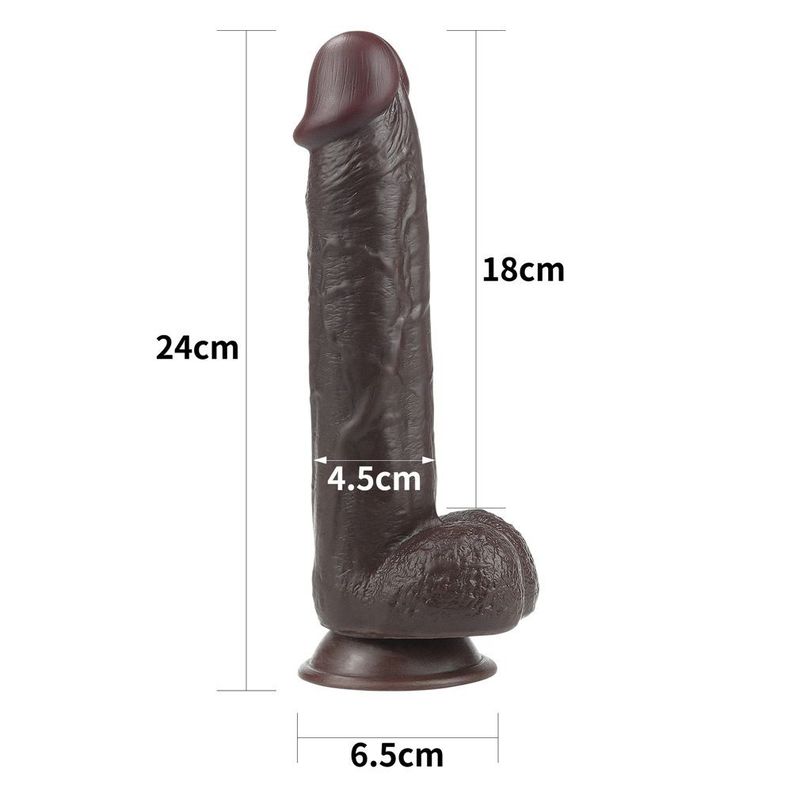 Dildo realista masturbable Dong 21cm LOVETOY -1