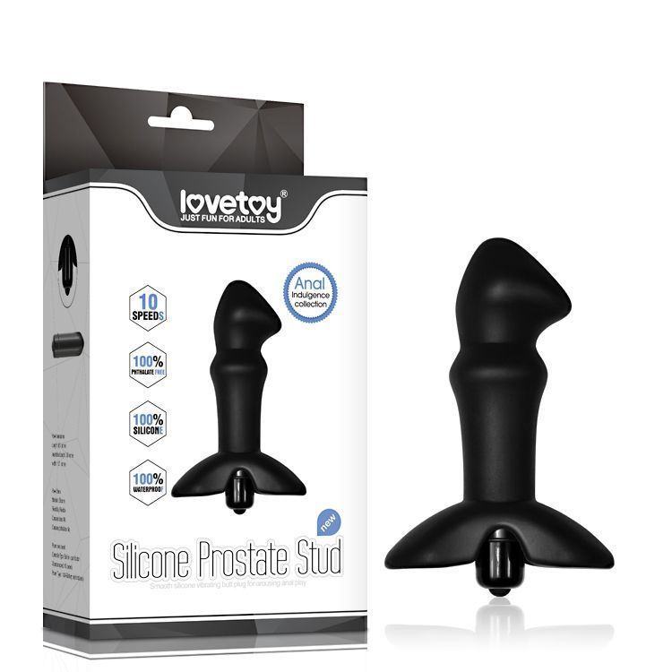 Plug vibrador prostatico Stud AnalIndulgence -0
