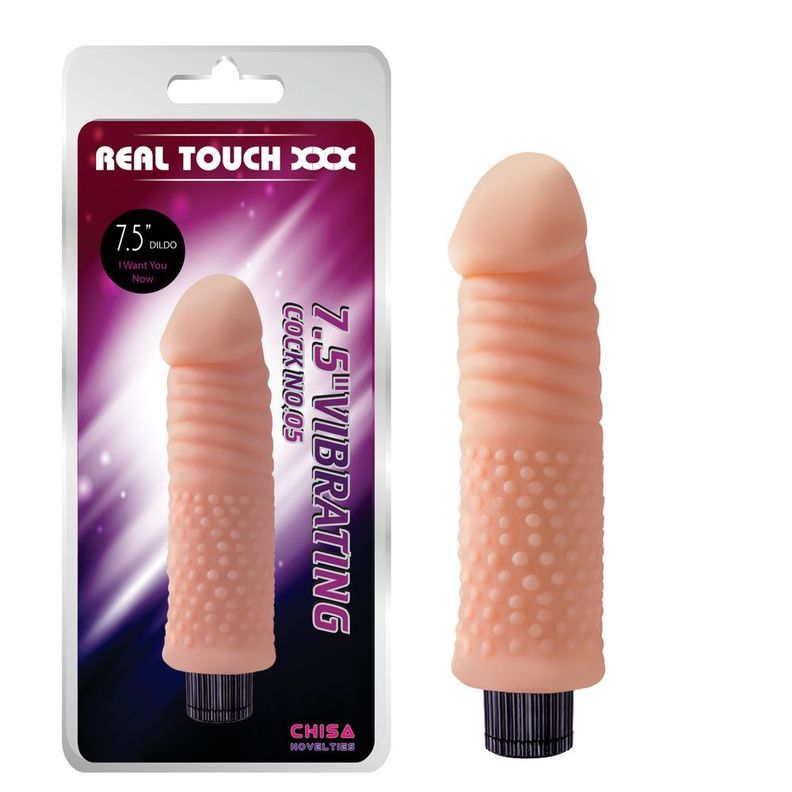 Dildo vibrador Five RealTouchXXX CHISACHISA -0