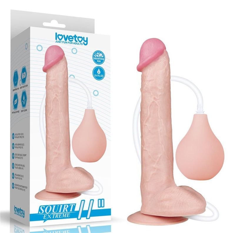 Dildo eyaculador Squirt Extreme 27cm de LOVETOY -0