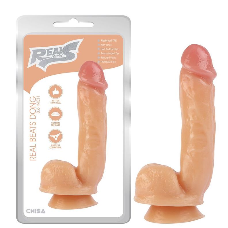 Dildo 21,8cm Drian RealBeats CHISA -0