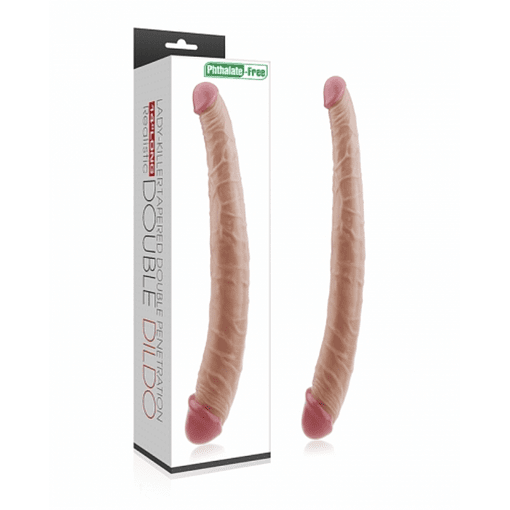 Dildo doble Ladykiller 35cm KingSized LOVETOY -0
