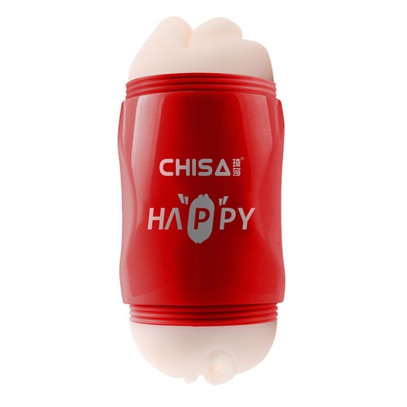 Masturbador masculino HappyCup RED MX CHISA -2