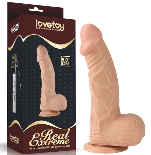 Dildo Real Extreme LOVETOY 23cm -0