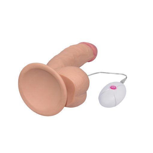 Dildo vibrador a control The Ultra Soft Dude 21cm  -2
