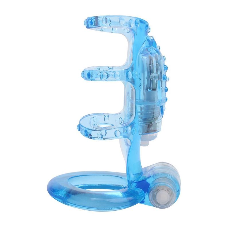 Anillo vibrador Triple para pene GKPower CHISA -1