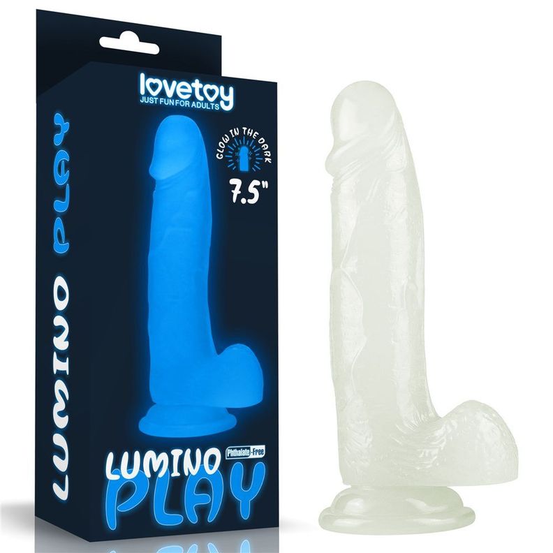 Dildo luminiscente Lumino 15cm LOVETOY -0