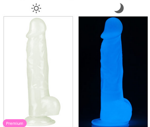 Dildo luminiscente Lumino 15cm LOVETOY -1