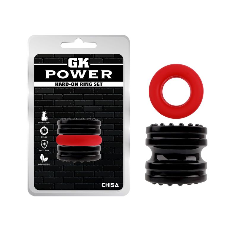 Anillo para pene Doble refuerzo GKPower CHISA -0