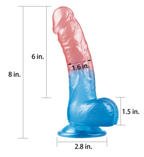 Dildo Dazzle Studs 20cm LOVETOY -1
