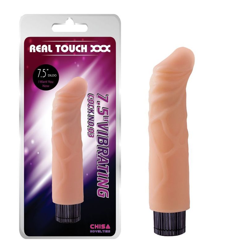 Dildo vibrador Rena RealTouchXXX de CHISA -0