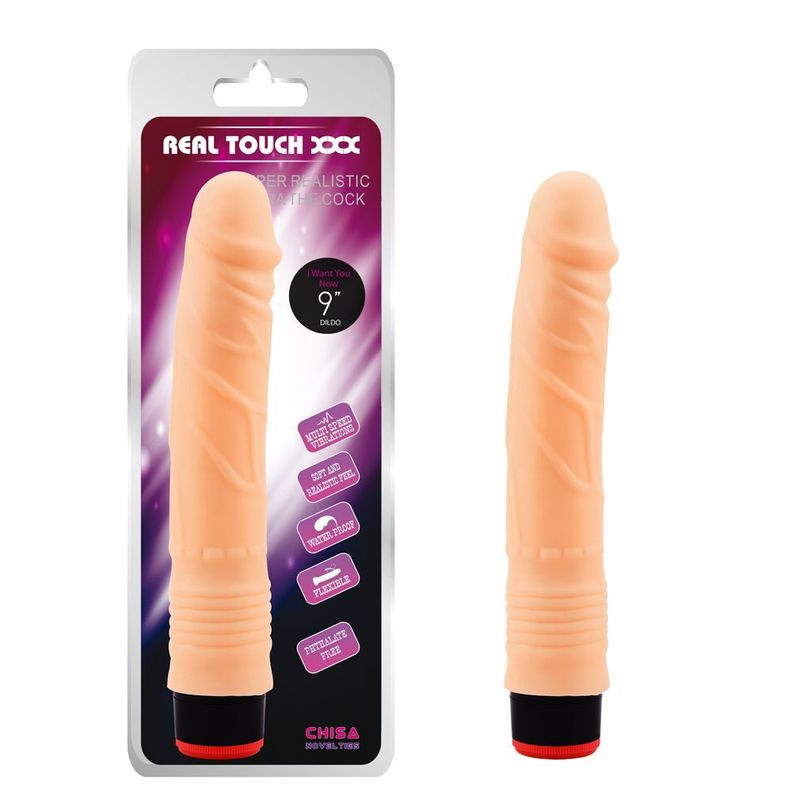Dildo vibrador Moon RealTouchXXX de CHISA -0