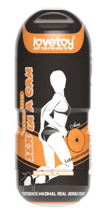 Masturbador masculino con bala Stamina ano SexInACan LOVETOY -0
