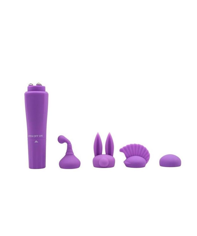 Vibrador cabezal intercambiable Quadruple Sweet CHISA -2