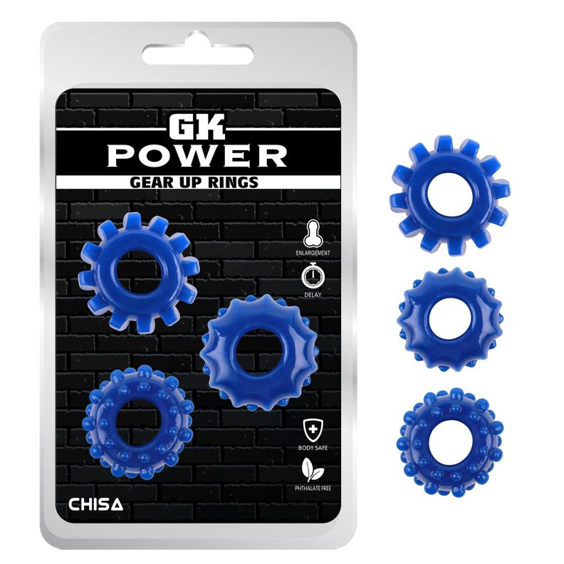 Anillos para pene GKPower de CHISA -0