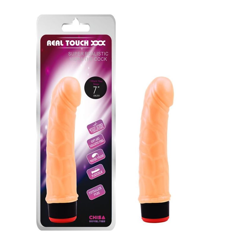 Dildo vibrador Jay RealTouchXXX de CHISA -0