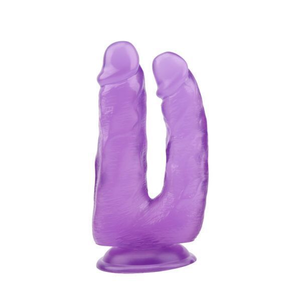 Dildo doble Joon D. Hi-Rubber 18-16 cm CHISA -1
