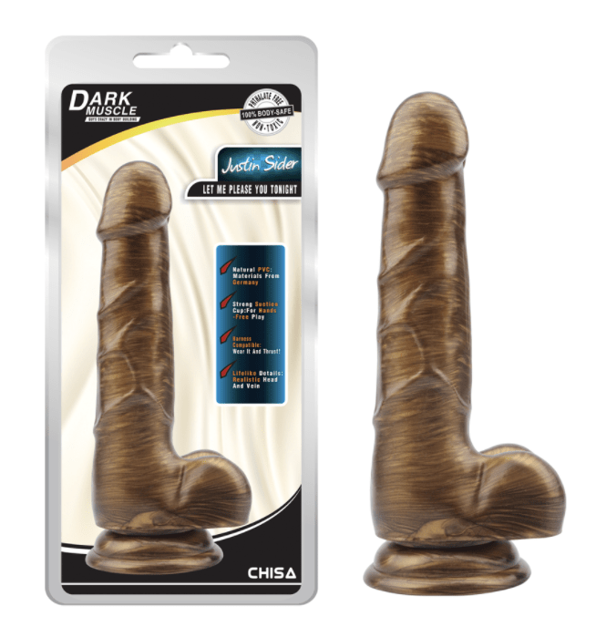 Dildo con ventosa Justin 19cm CHISA -0
