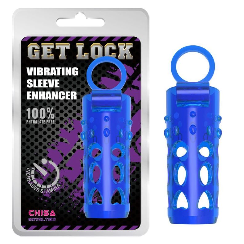 Anillo Funda para pene vibradora GetLock Chisa -0