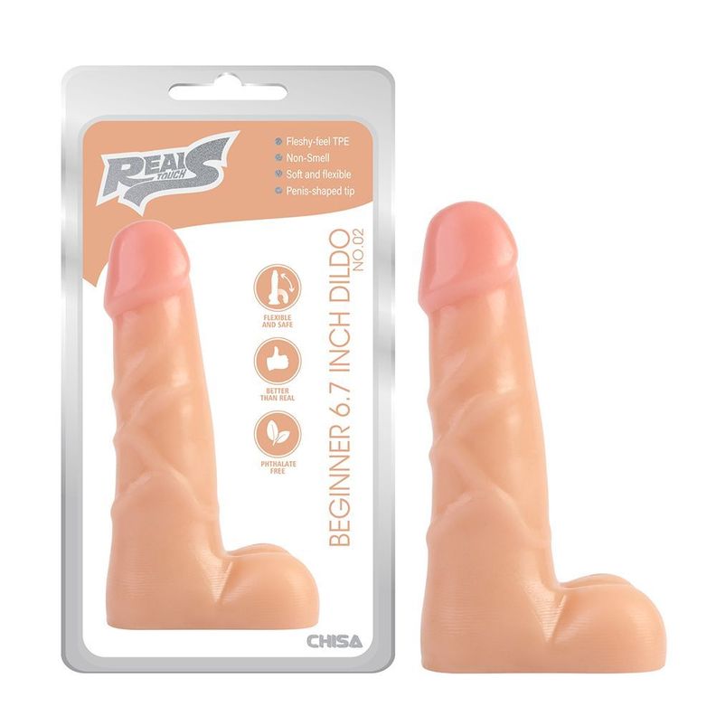Dildo 17,2cm Uliss RealBeats-0
