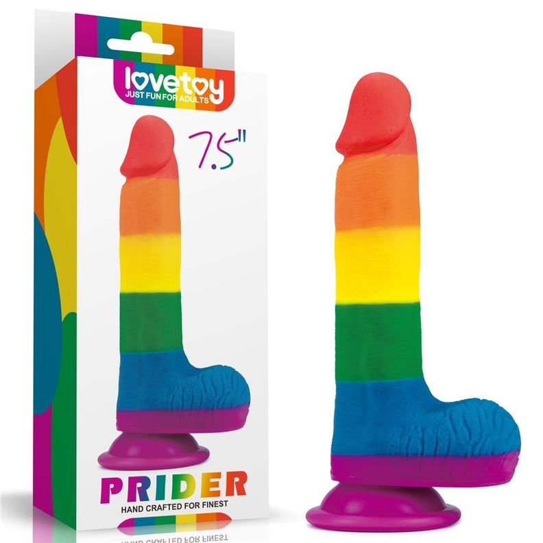 Dildo Orgullo Pride 19cm LOVETOY -0