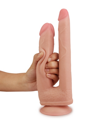Dildo doble 21.9 cm y 25 cm LOVETOY -1