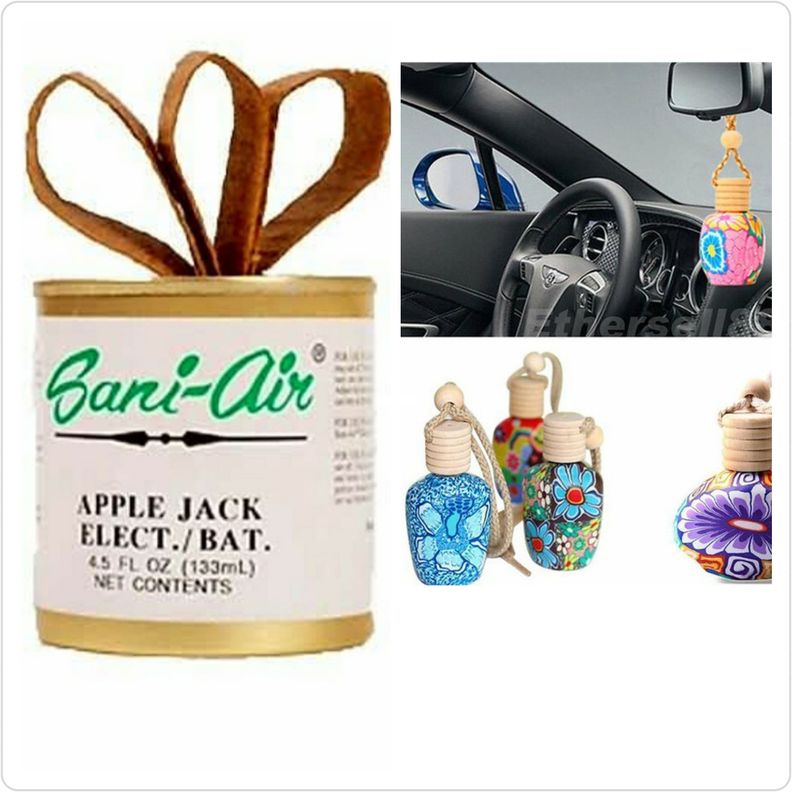 5 Latas Sani Air + 3 Botellas Auto Colgante Sani Air-2