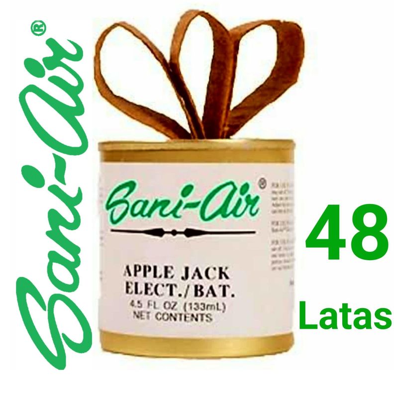 48 latas Sani Air Aromaticas Ambientales originales-1