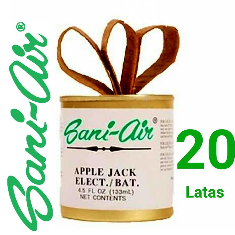 20 latas Sani Air Aromaticas Ambientales originales-1