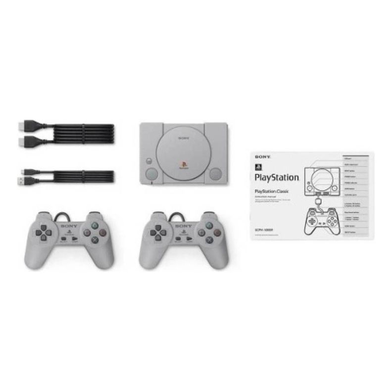 Playstation Classic Mini + 2 Controles + 20 Juegos - Sniper Sony