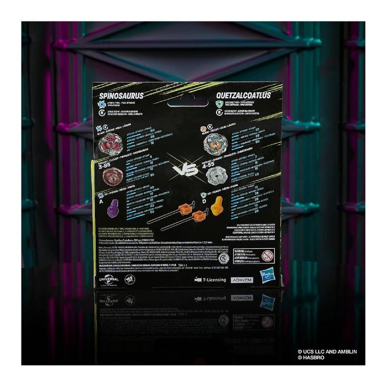 Beyblade X - Jurassic World Pack (Spinosaurus Attack Type