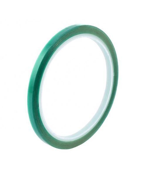 Cinta Térmica Color verde 5mm x 33mts Sublimación estampado-0