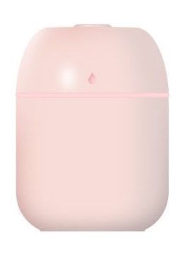 Difusor Humidificador Aire Ambiente Color Rosado luz led-0