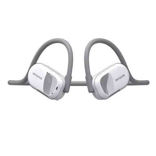 Audifonos Bluetooth Deportivos Para Conducción Aiwa Aw-acf1 Color Blanco-1