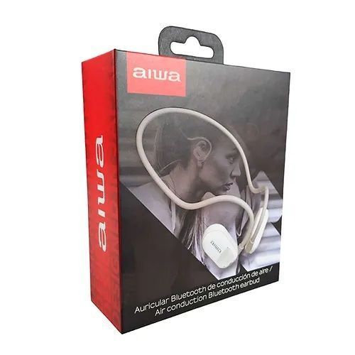 Audifonos Bluetooth Deportivos Para Conducción Aiwa Aw-acf1 Color Blanco-3